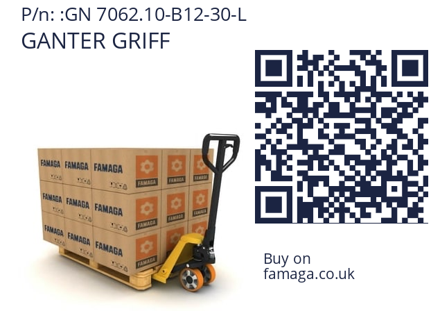   GANTER GRIFF GN 7062.10-B12-30-L