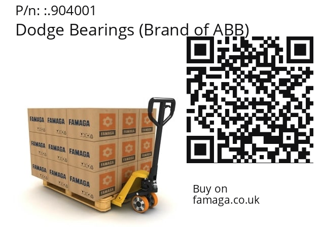   Dodge Bearings (Brand of ABB) .904001