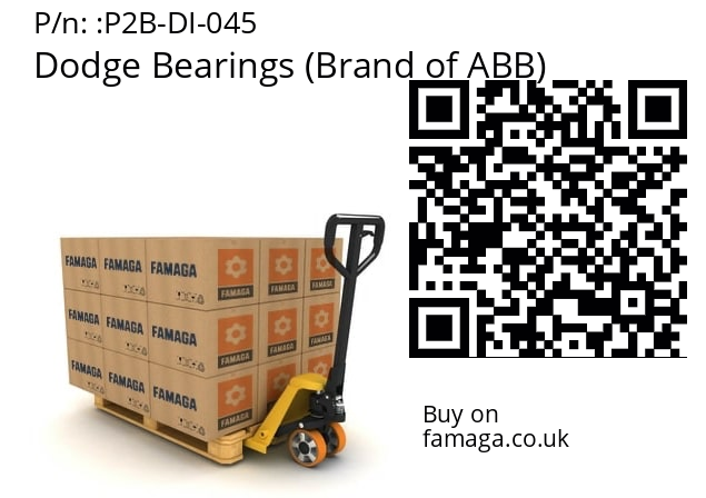   Dodge Bearings (Brand of ABB) P2B-DI-045