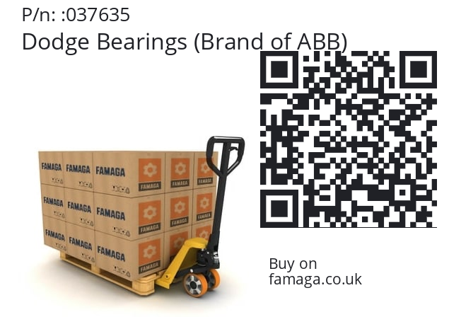   Dodge Bearings (Brand of ABB) 037635