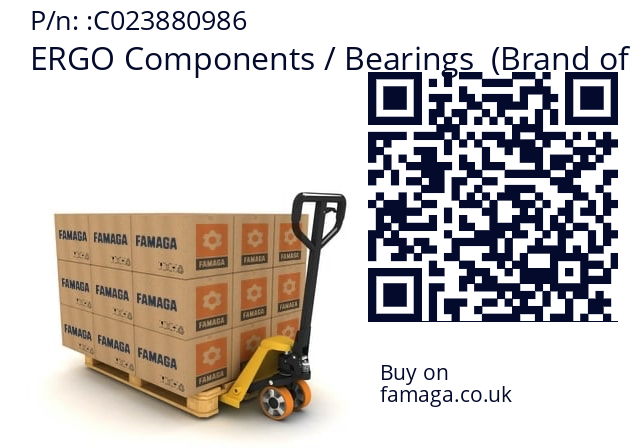   ERGO Components / Bearings  (Brand of Tecom) C023880986