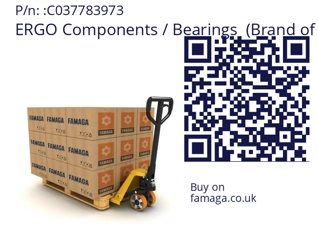   ERGO Components / Bearings  (Brand of Tecom) C037783973