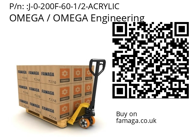   OMEGA / OMEGA Engineering J-0-200F-60-1/2-ACRYLIC