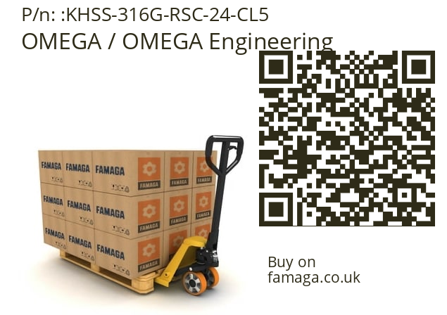   OMEGA / OMEGA Engineering KHSS-316G-RSC-24-CL5