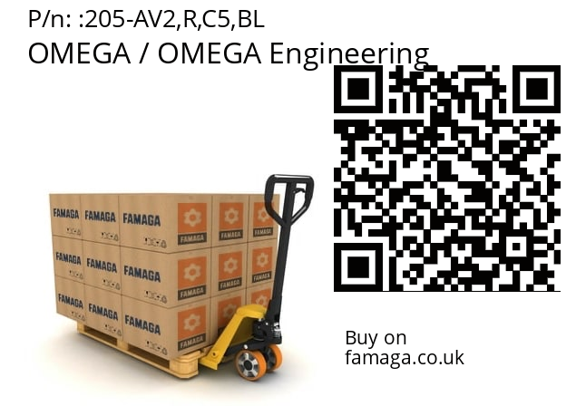   OMEGA / OMEGA Engineering 205-AV2,R,C5,BL