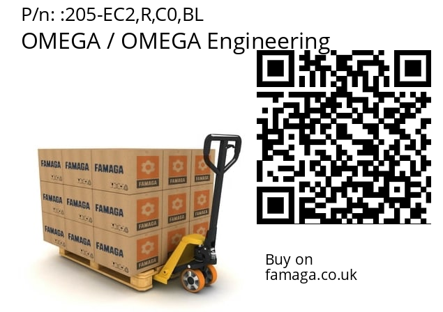   OMEGA / OMEGA Engineering 205-EC2,R,C0,BL