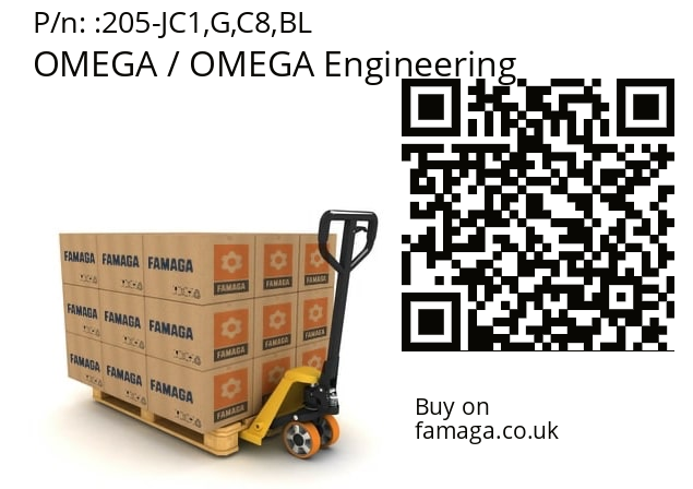   OMEGA / OMEGA Engineering 205-JC1,G,C8,BL