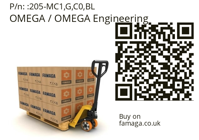   OMEGA / OMEGA Engineering 205-MC1,G,C0,BL