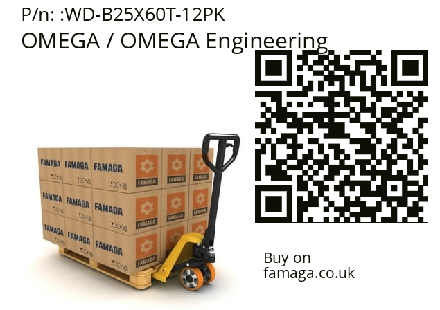   OMEGA / OMEGA Engineering WD-B25X60T-12PK