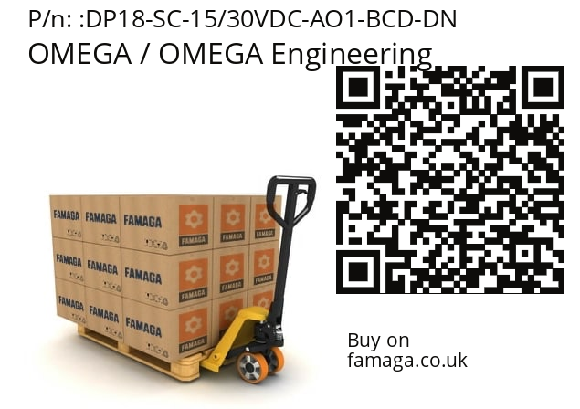   OMEGA / OMEGA Engineering DP18-SC-15/30VDC-AO1-BCD-DN