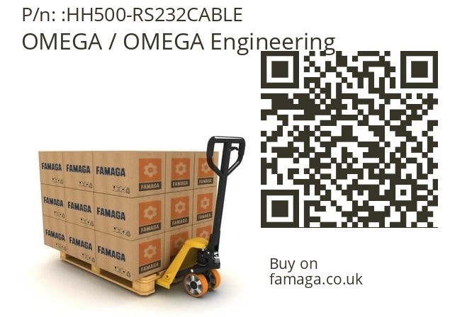   OMEGA / OMEGA Engineering HH500-RS232CABLE