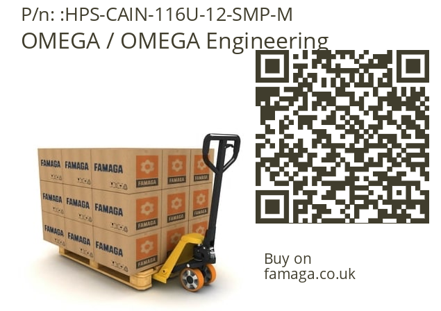   OMEGA / OMEGA Engineering HPS-CAIN-116U-12-SMP-M