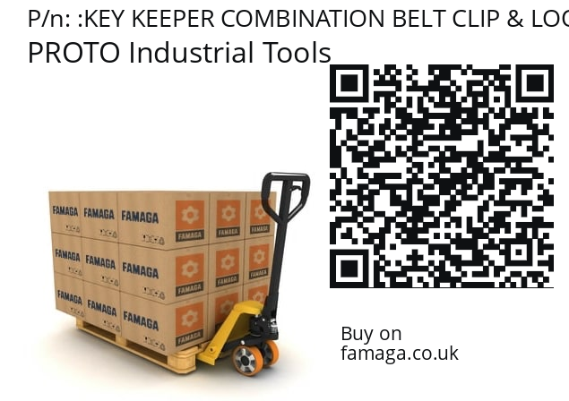   PROTO Industrial Tools KEY KEEPER COMBINATION BELT CLIP & LOOP    FOR OPERTAOR BWA