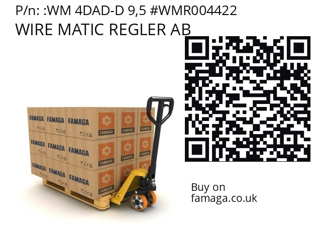   WIRE MATIC REGLER AB WM 4DAD-D 9,5 #WMR004422